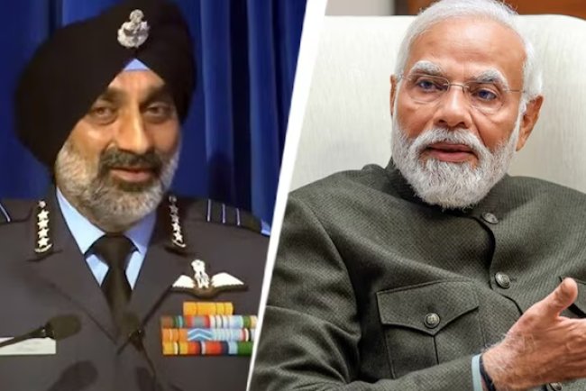 पहलगाम हमले(Pahalgam terror) को लेकर पाकिस्तान के साथ बढ़ते तनाव के बीच एयर चीफ मार्शल(Air Chief Marshal) ने प्रधानमंत्री से मुलाकात की