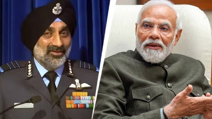 पहलगाम हमले(Pahalgam terror) को लेकर पाकिस्तान के साथ बढ़ते तनाव के बीच एयर चीफ मार्शल(Air Chief Marshal) ने प्रधानमंत्री से मुलाकात की