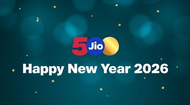 Reliance Jio Happy New Year 2026 प्लान लॉन्च किए।